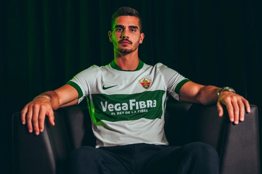 Andre Silva (Photo Credit: Elche Fc website)