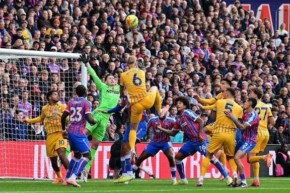 Crystal palace vs Brighton (Photo Credit: Premier leage website)