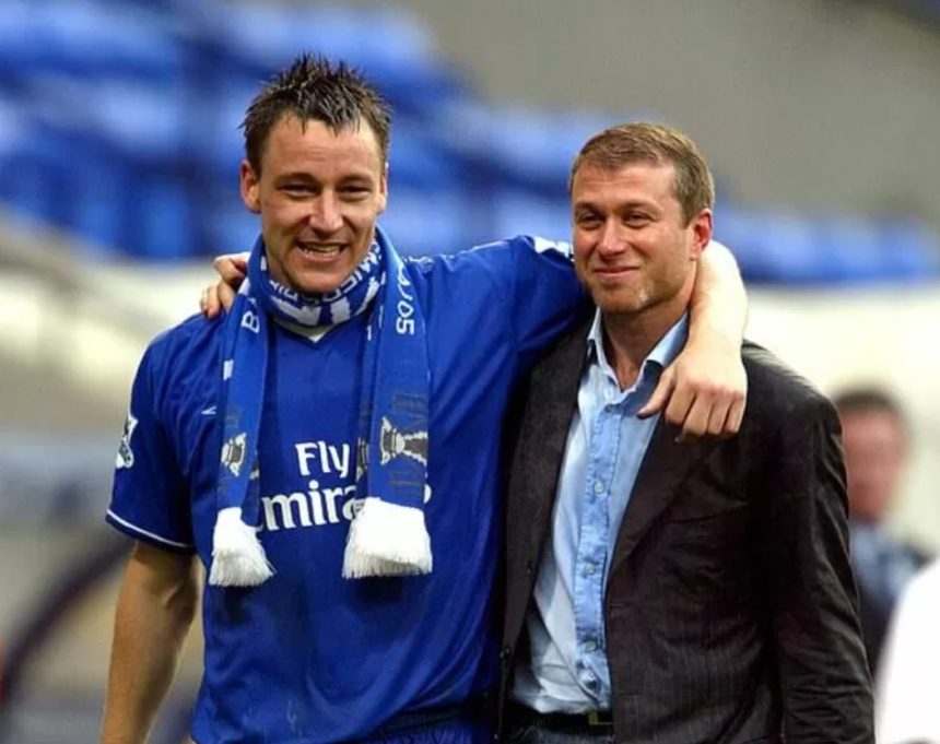 John Terry and Roman Abramovich. (Photo Credit: Chelsea Media).