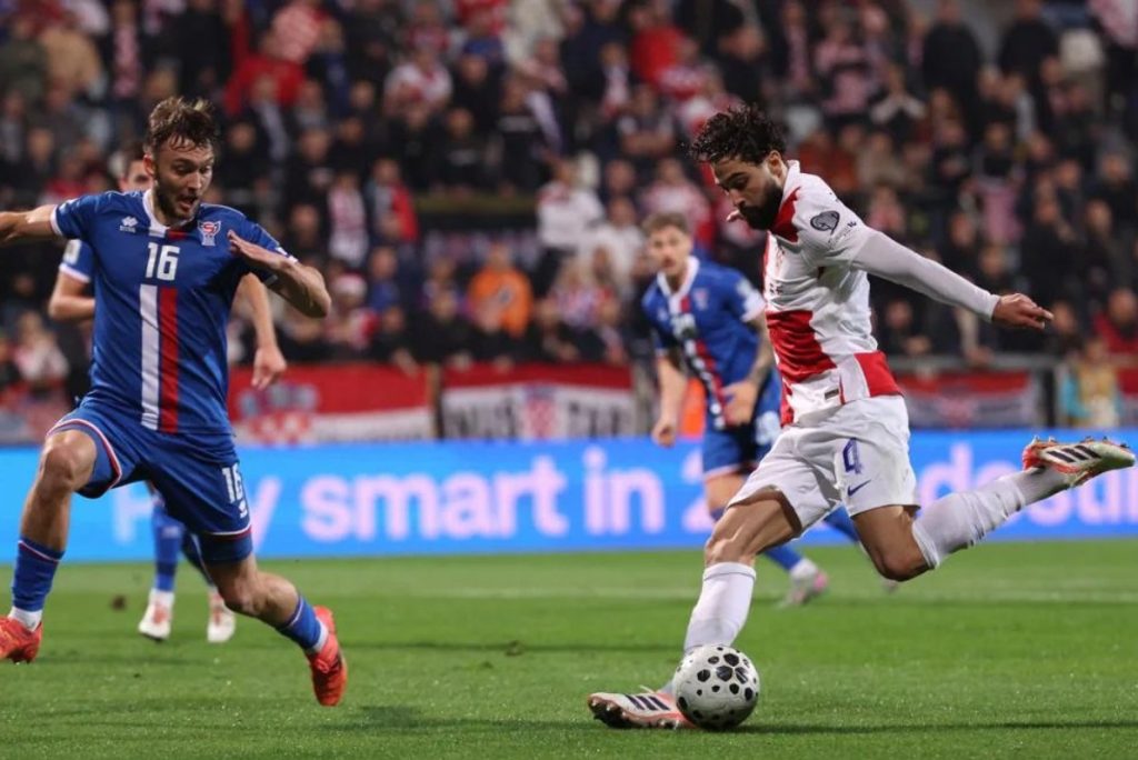 Joško Gvardiol in action. (Photo Credit: Croatia Media).