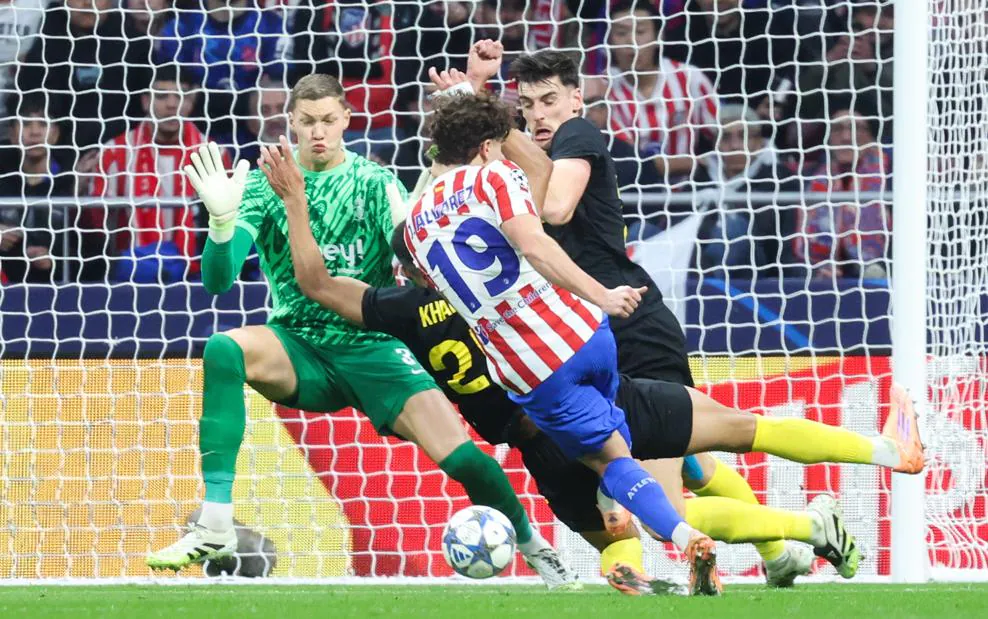 Julian Alvarez (Photo Credit: Atletico Madrid via X)