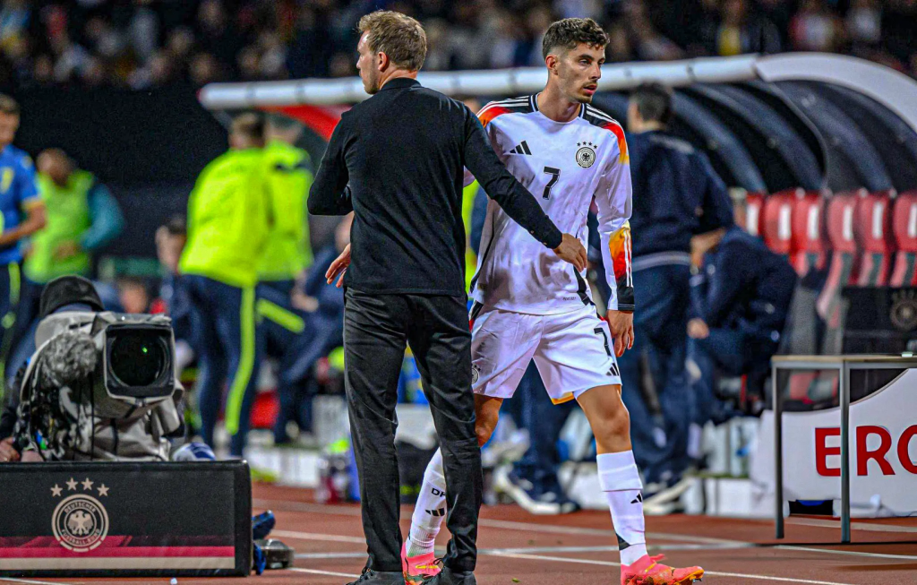 Julian Nagelsmann and Kai Havertz (Photo Credit: Germany football Instagram page)