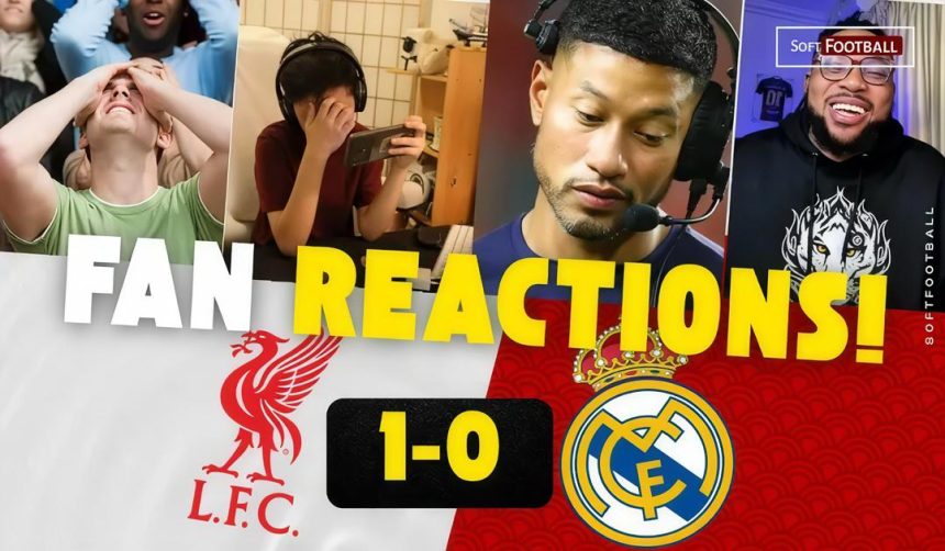 Liverpool 1-0 Read Madrid. Photo Credit: Softfootball.