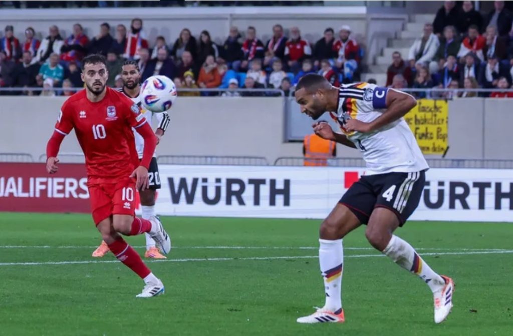 Luxembourg vs Germany. (Photo Credit: Germany Media).