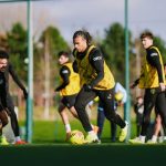 Manchester City player in training. (Photo Credit: Manchester City Media).