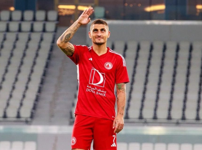 Marco Verratti. Photo Credit: Al Duhail Media.