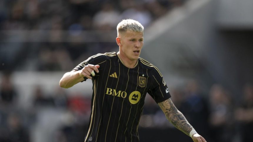Mateusz Bogusz. (Photo Credit: Los Angeles FC Media)