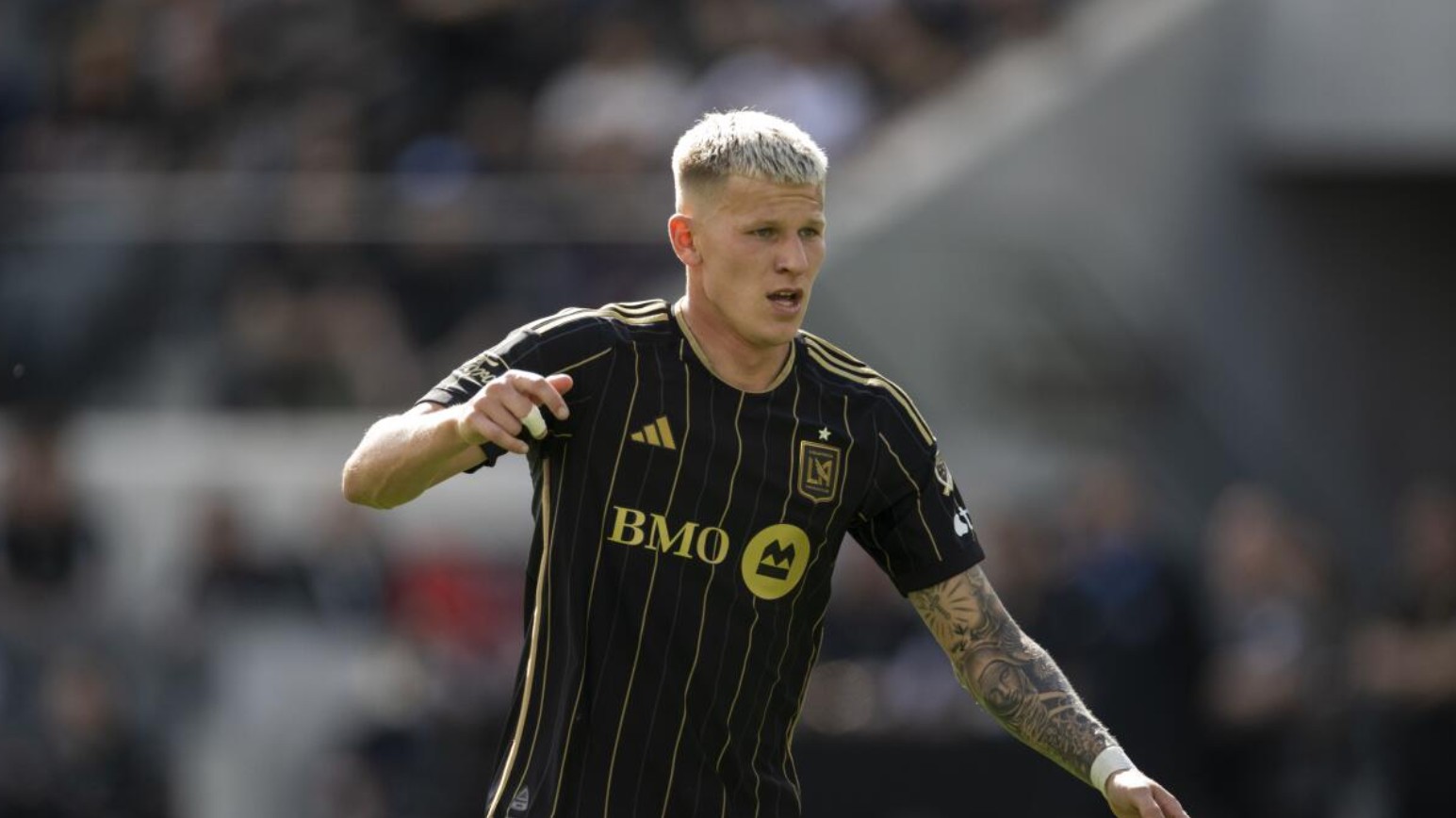 Mateusz Bogusz. (Photo Credit: Los Angeles FC Media)