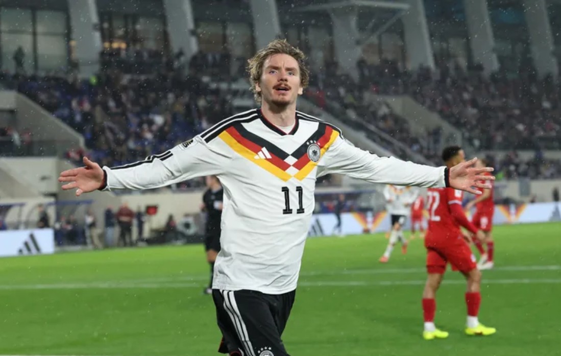 Nick Woltemade nets brace as Germany beat Luxembourg. (Photo Credit: Germany Media).