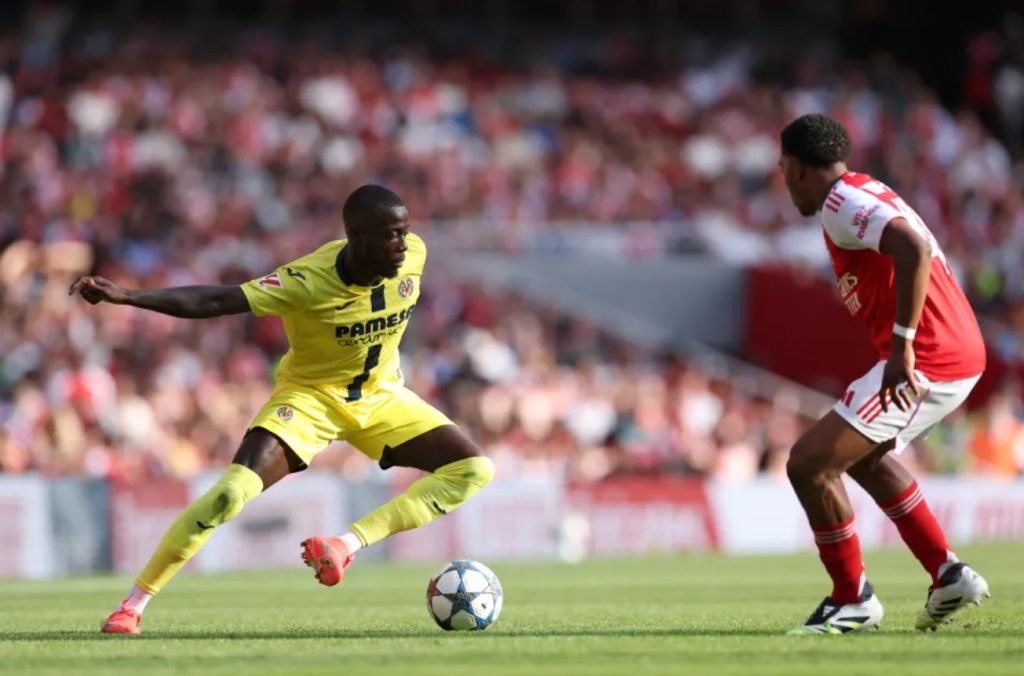 Nicolas Pepe. (Photo Credit: Villarreal Media).