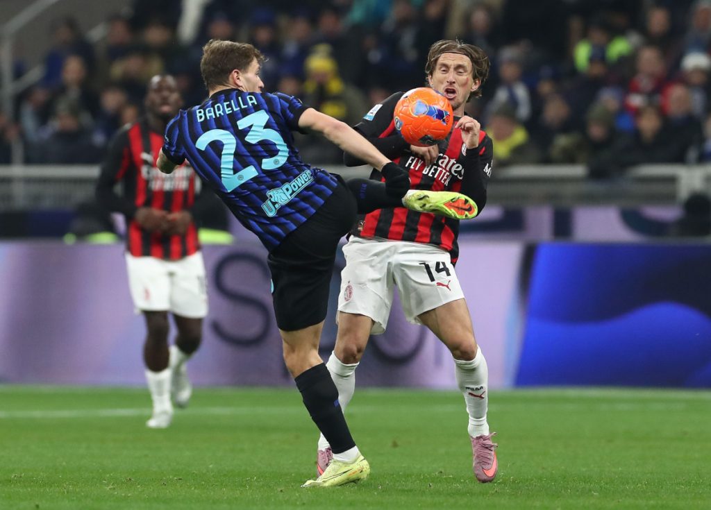 Nicolo-Barella and Luka Modric in action (Photo Credit: Inter Media).
