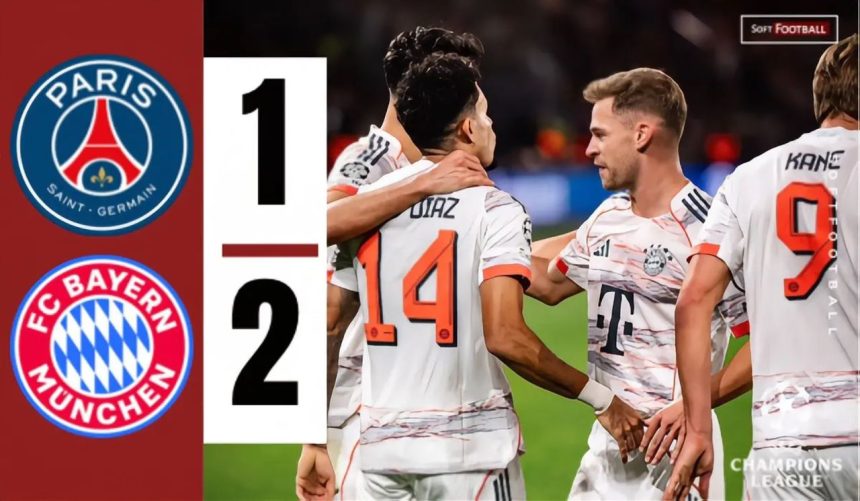 Paris Saint Germain vs Bayern Munich (Photo Credit: Softfootball Media)