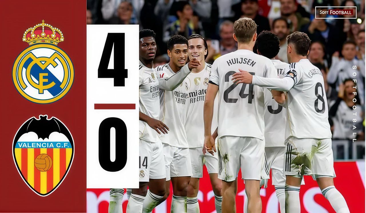 Real Madrid vs Valencia (Photo Credit: Softfootball Media)