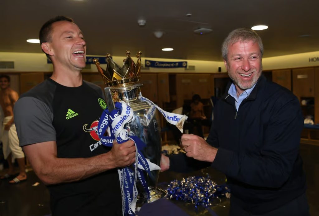 John Terry and Roman Abramovich. (Photo Credit: Chelsea Media).