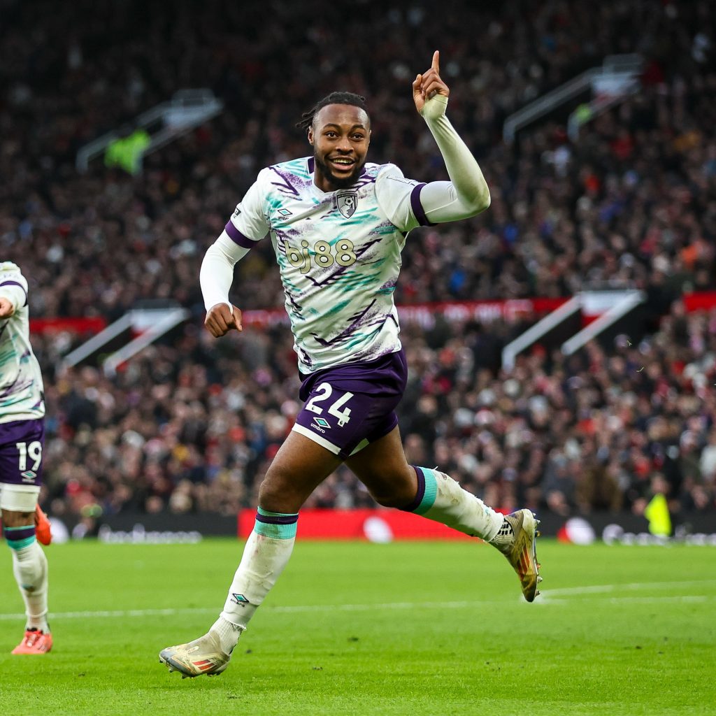 Semenyo (Photo Credit: Bournemouth via X)