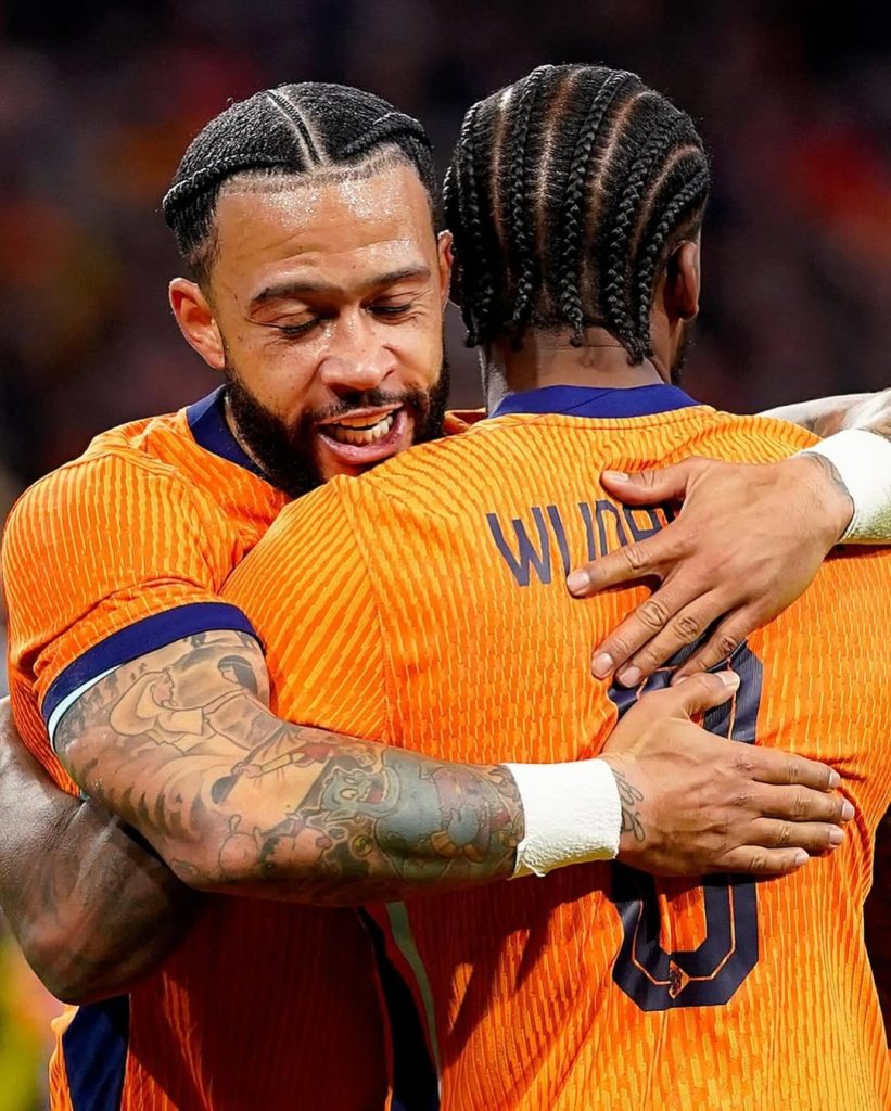 Georginio Wijnaldum and Memphis Depay (Photo Credit: Georginio Wijnaldum via Instagram)
