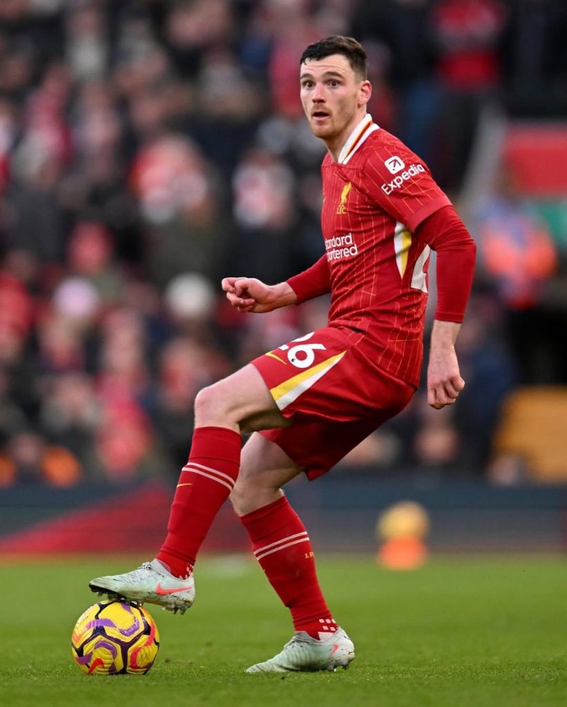 Andrew Robertson (Photo Credit: Andrew Robertson via Instagram)