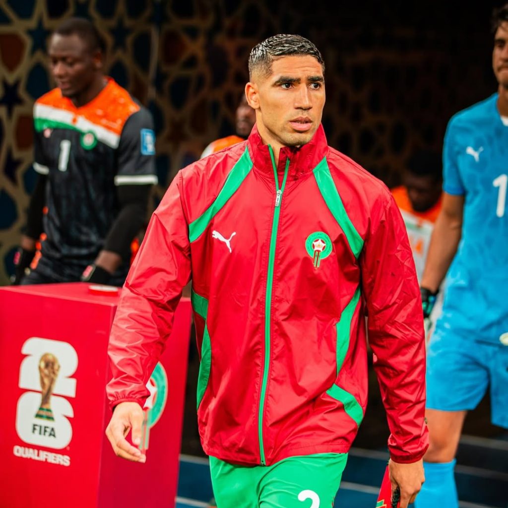 Achraf Hakimi (Photo Credit: Achraf Hakimi via Instagram)