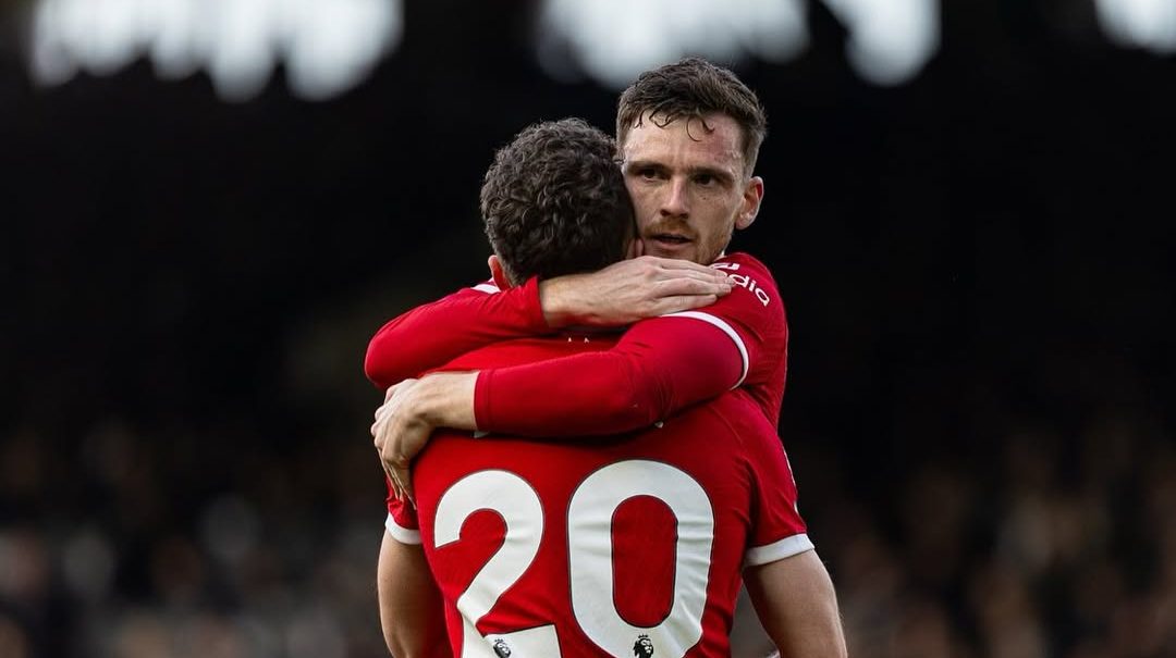 Andy Robertson and Diogo Jota (Photo Credit: Andy Robertson Via Instagram)