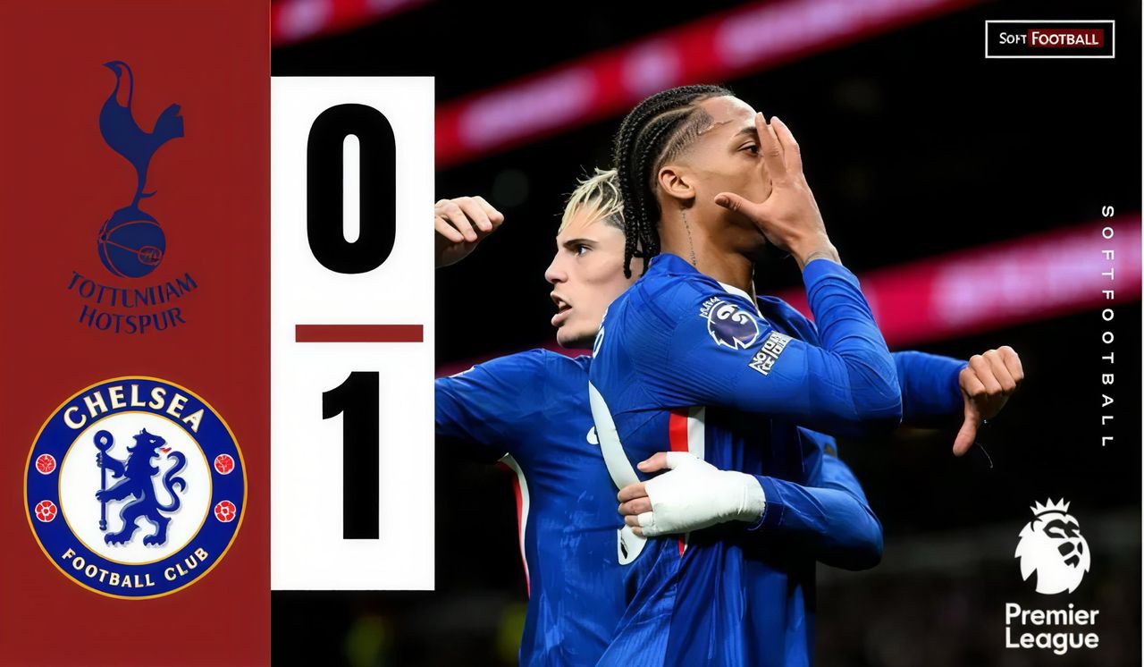 Tottenham 0-1 Chelsea. Photo Credit: Softfootball Media.