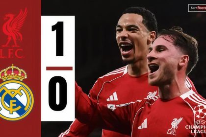 Liverpool vs Real Madrid (Photo Credit: Softfootball Media)