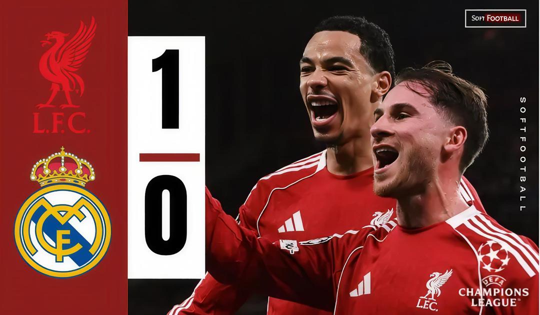 Liverpool vs Real Madrid (Photo Credit: Softfootball Media)