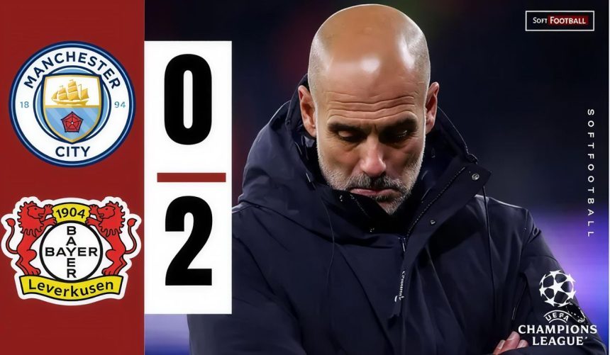 Manchester City vs Bayer Leverkusen (Photo Credit: SoftFootball Media)
