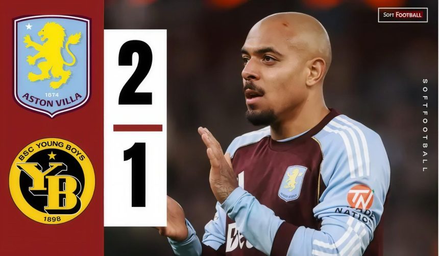 Aston Villa vs Young Boys (Photo Credit: Softfootball Media)