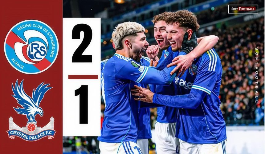 Strasbourg vs Crystal Palace (Photo Credit: Softfootball Media)
