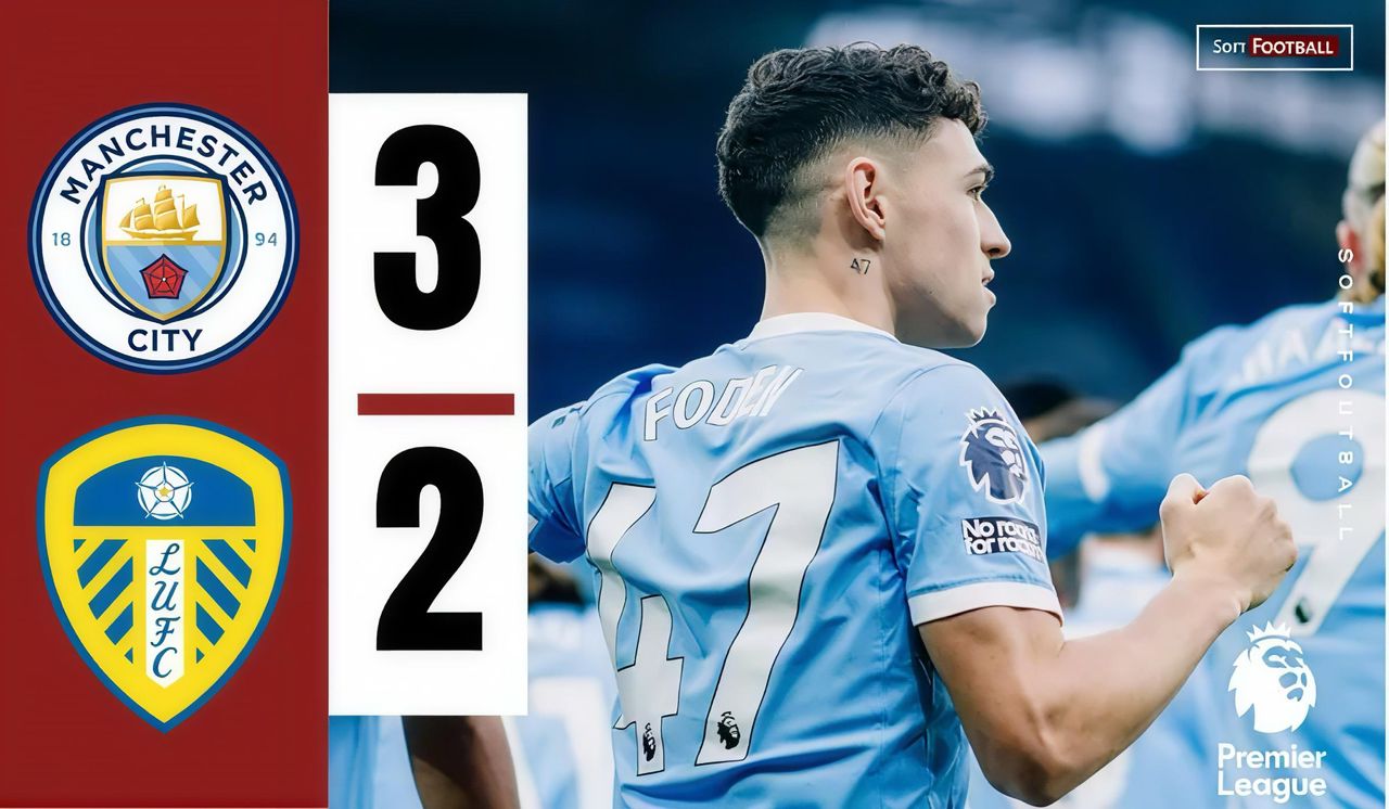 Manchester City vs Leeds United (Photo Credit: Softfootball Media)