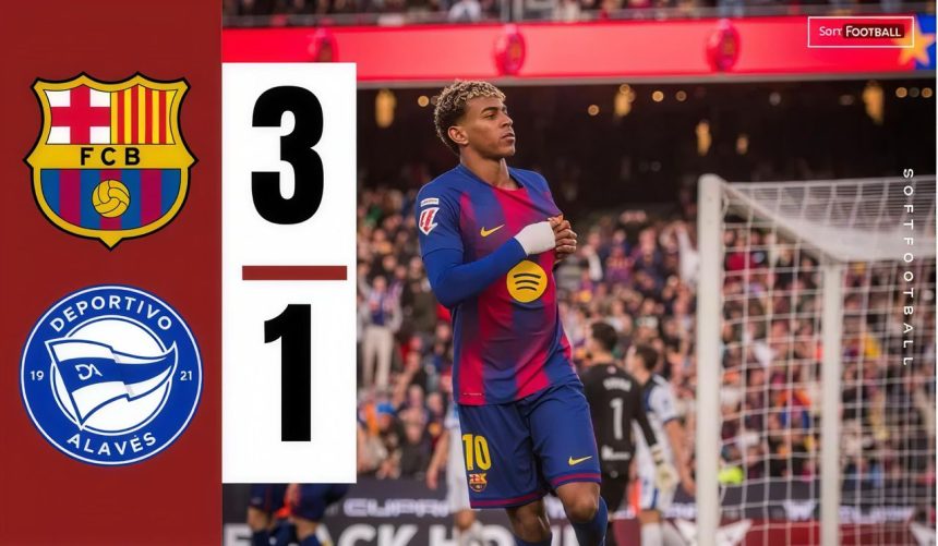 Barcelona vs Alaves (Photo Credit: Softfootball Media)