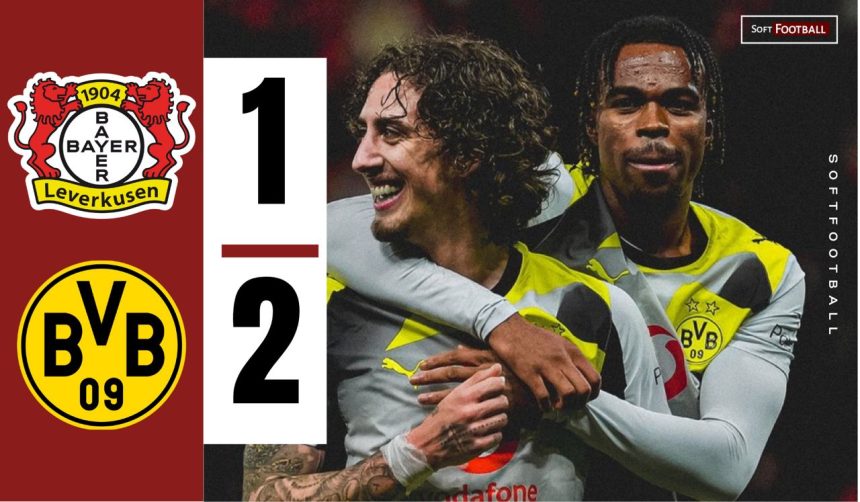 Bayer Leverkusen vs Borussia Dortmund (Photo Credit: Softfootball Media)