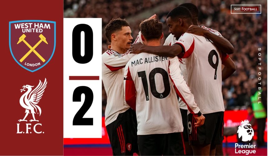 West Ham vs Liverpool (Photo Credit: Softfootball Media)