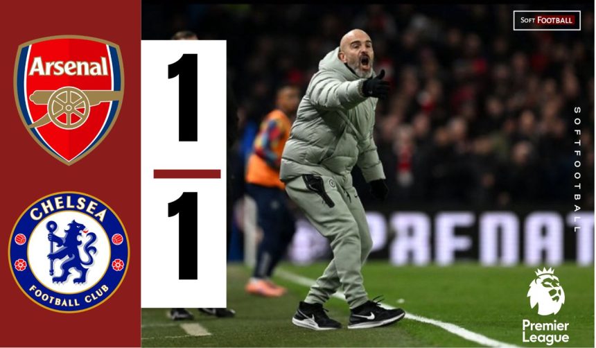 Chelsea vs Arsenal (Photo Credit: Softfootball Media)