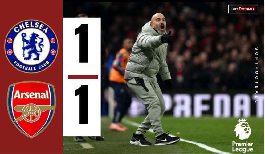 Chelsea vs Arsenal (Photo Credit: Softfootball Media)