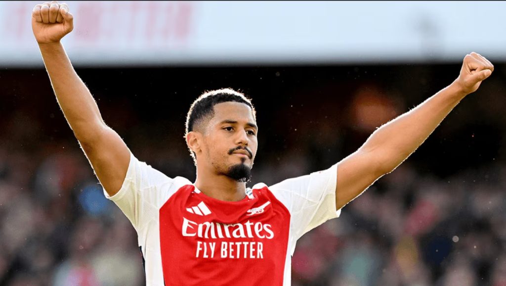 William Saliba. Photo Credit: Arsenal Media.