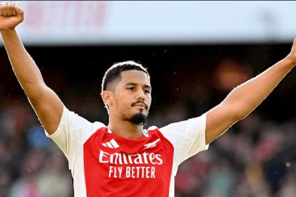 William Saliba. Photo Credit: Arsenal Media.