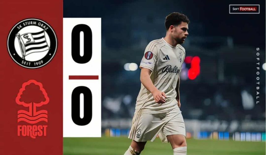 Strum Graz Vs Nottingham Forest (Photo Credit: Softfootball)