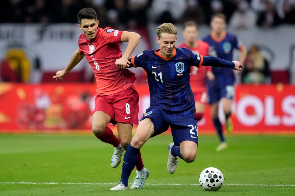 Kapustka and De jong (Photo Credit: Oranje Via X)