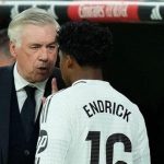 Ancelotti And Endrick Photo Credit: fabrizio romano via X)