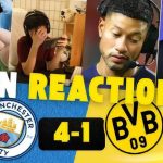 Fans reaction to Manchester City vs Borussia Dortmund (Photo Credit: Softfootball Media)