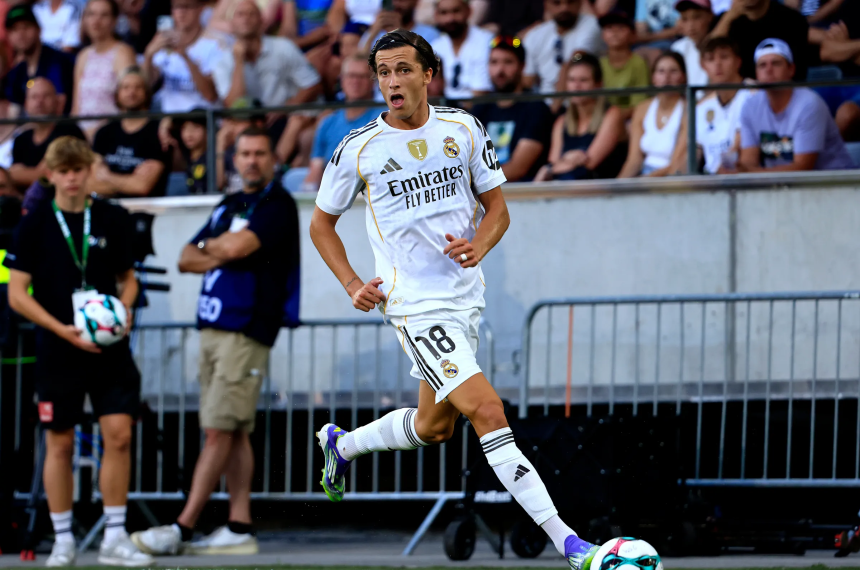 Alvaro Carreras (Photo Credit: Real Madrid - X)