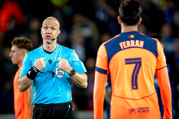 Anthony Taylor (Photo Credit: UEFA via X)