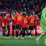 Belgium players celebrate together (Photo Credit: Belgium via IG)