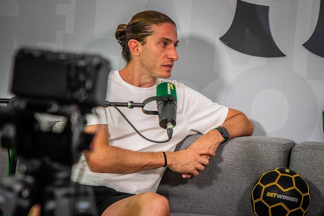 Filipe Luís and John Obi Mikel (Photo Credit: The Obi One Podcast Instagram Handle)