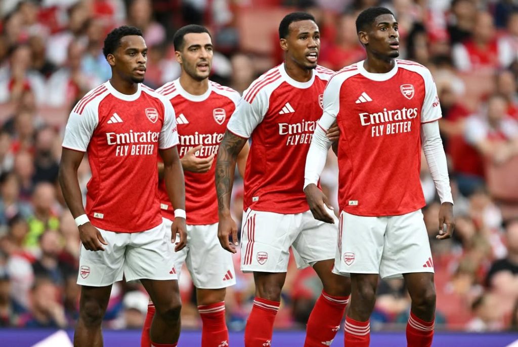 Arsenal Players (Photo Credit: Cristhian Mosquera Via Instagram)