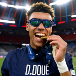 Désiré Doué (Photo Credit: Uefa champions league website)