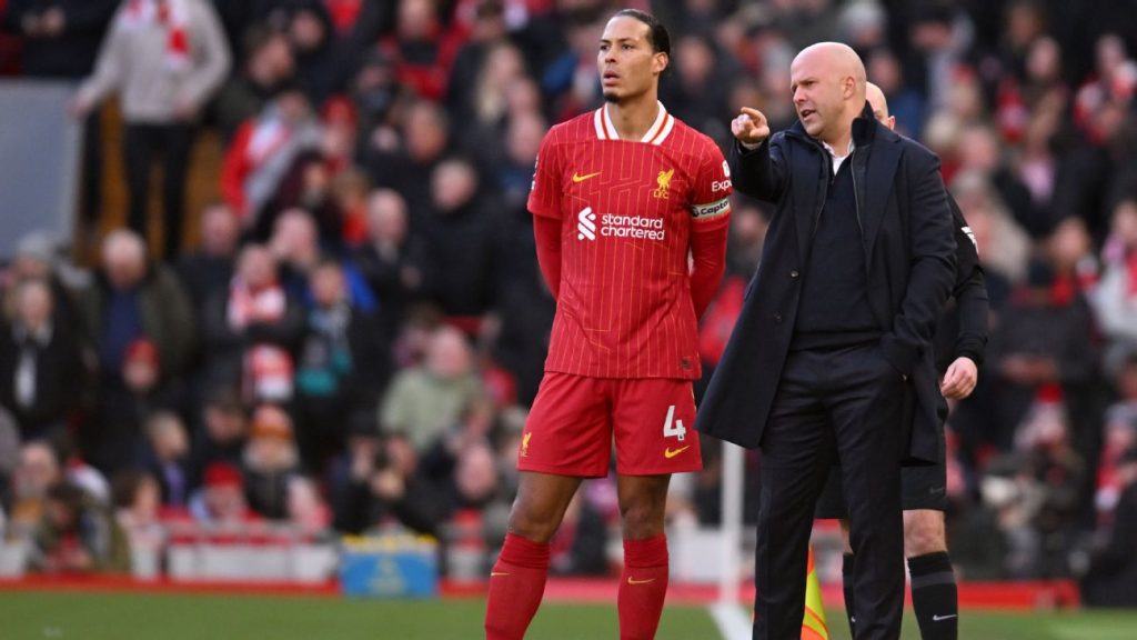 Arne Slot and Virgil Van Dijk (Photo Credit: Liverpool website)