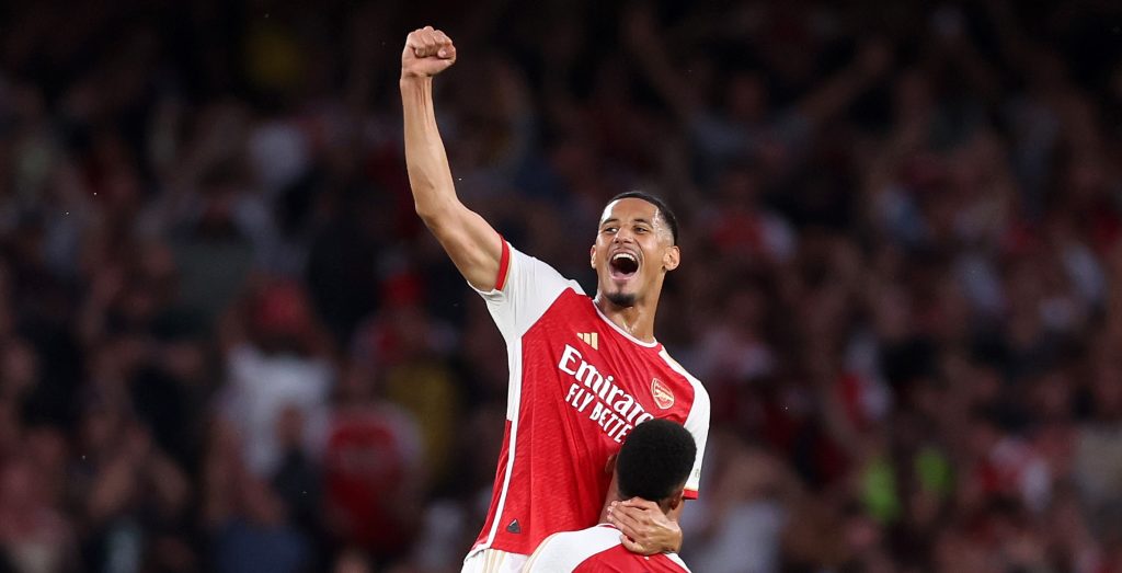 William Saliba (Photo Credit: Arsenal via X)