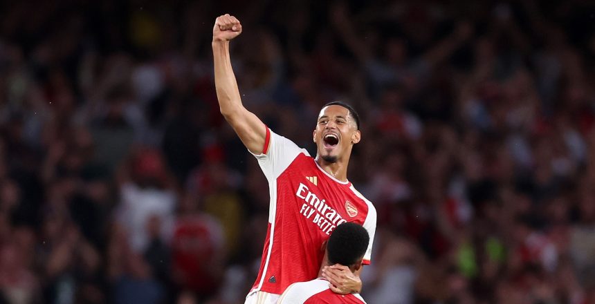 William Saliba (Photo Credit: Arsenal via X)